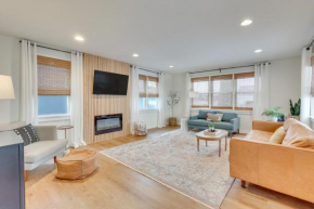 Patio and Lake Views Family-Friendly Canton Retreat